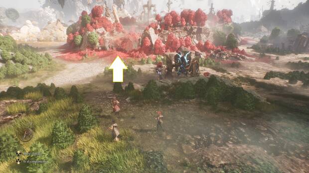 Clair Obscur: Expedition 33 - Entrada a la zona Santuario ancestral