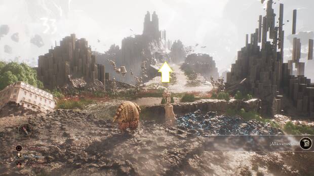 Clair Obscur: Expedition 33 - Entrada a la zona Acantilado Rompeolas