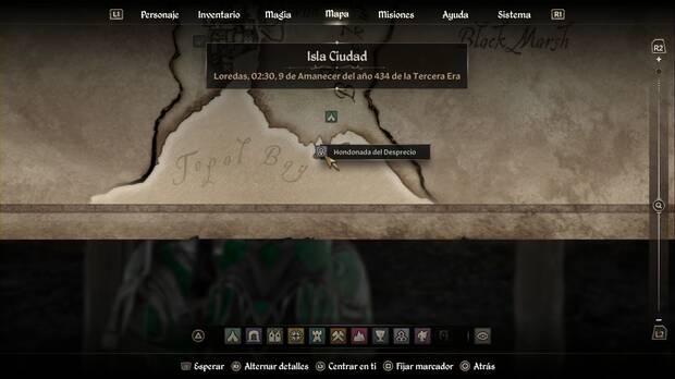 The Elder Scrolls IV: Oblivion Remastered - Ubicación de la Hondonada del Desprecio