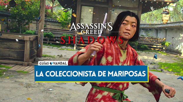 Assassin's Creed Shadows - Dónde encontrar a todos los miembros de la organización La coleccionista de mariposas