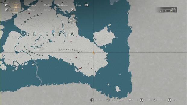 Crimson Desert - Desaf�os de Batalla, ubicaci�n de Destello