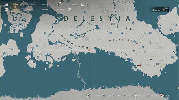 Crimson Desert - Desaf�os de Ca��n, ubicaci�n de Andanada de ca��n IV