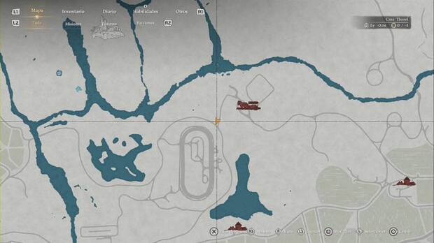 Crimson Desert - Desaf�os de Arma de dos manos, ubicaci�n de Tajo abrumador II