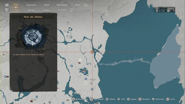 Crimson Desert - Nexos del Abismo en Tommaso, ubicaci�n del punto de viaje r�pido Bosque Lluvioso (2)