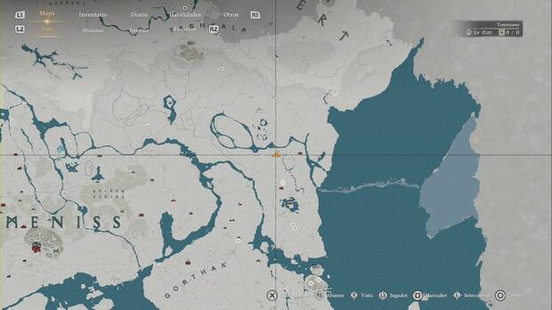 Crimson Desert - Nexos del Abismo en Tommaso, ubicaci�n del punto de viaje r�pido Terreno del Gigante