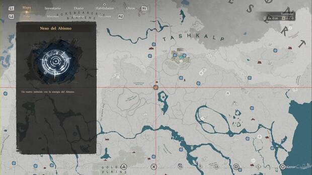 Crimson Desert - Nexos del Abismo en Tommaso, ubicaci�n del punto de viaje r�pido Valle de la Luna