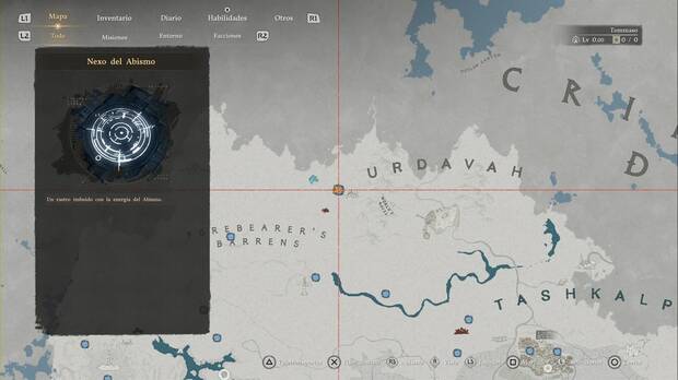 Crimson Desert - Nexos del Abismo en Tommaso, ubicaci�n del punto de viaje r�pido Ombligo del Mundo (2)