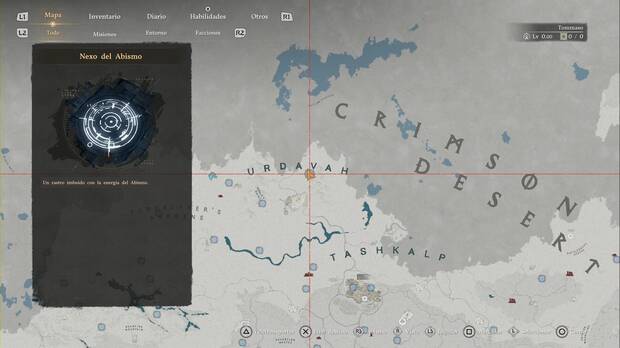 Crimson Desert - Nexos del Abismo en Tommaso, ubicaci�n del punto de viaje r�pido Ombligo del Mundo (4)