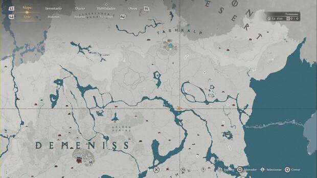 Crimson Desert - Nexos del Abismo en Tommaso, ubicaci�n del punto de viaje r�pido Muro Carmes�