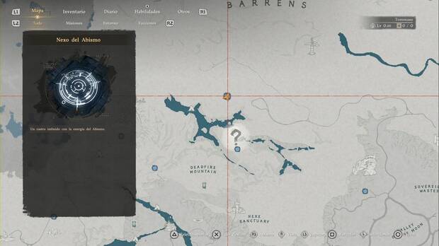 Crimson Desert - Nexos del Abismo en Tommaso, ubicaci�n del punto de viaje r�pido Valle de la Aflicci�n