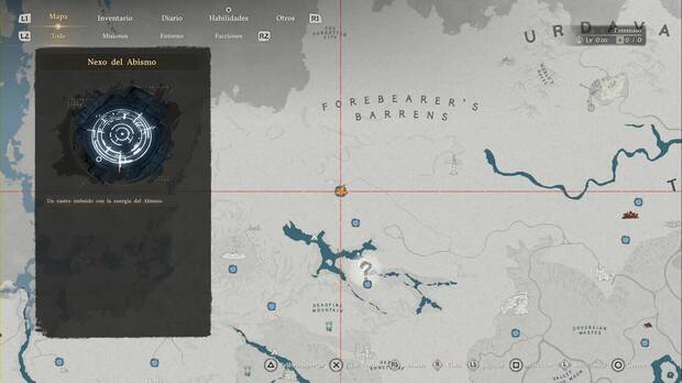 Crimson Desert - Nexos del Abismo en Tommaso, ubicaci�n del punto de viaje r�pido Valle de la Aflicci�n (2)