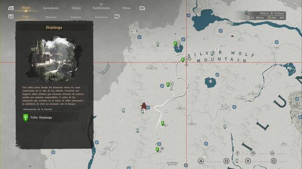 Crimson Desert - Desaf�os de Batalla, Un juicio para quienes dormitan, ubicaci�n de Hojalarga al noroeste de Pailune
