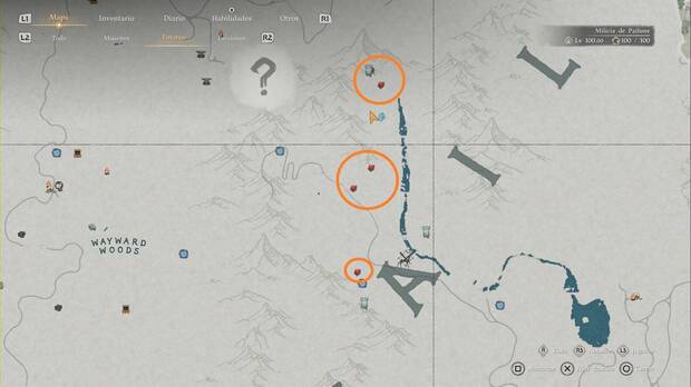 Crimson Desert - Materiales, ruta de Heliotropo