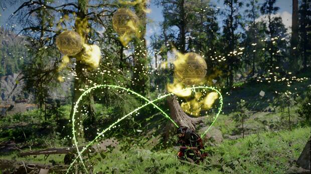 Crimson Desert - Mejores armas, Orbe de Ator en efecto