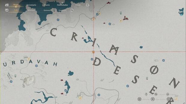 Crimson Desert - Infortunio, ubicaci�n de Cresta Carmes�