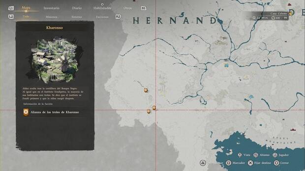 Crimson Desert - Desaf�os de Comercio, De barril en barril de roble, ubicaci�n de la taberna de Erudipetra