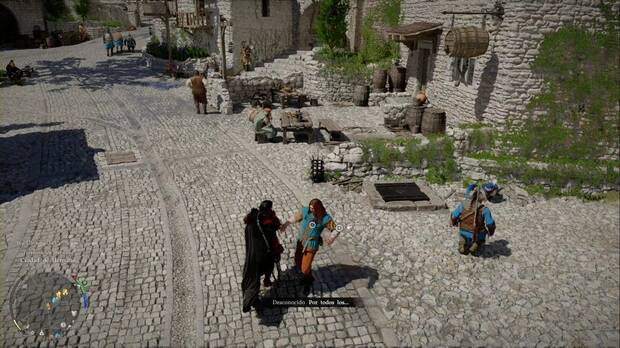 Crimson Desert - Desaf�os de Al l�mite de la ley, prompt de Hurtar al chocarse con un NPC