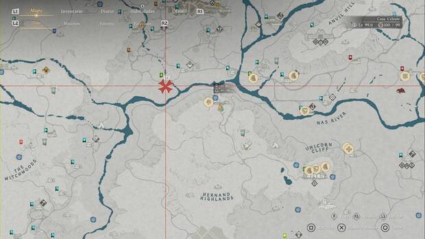 Crimson Desert - Minijuegos, Pu�o de acero, ubicaci�n de la zona de Duelo sin armas al suroeste de la ciudad de Hernand