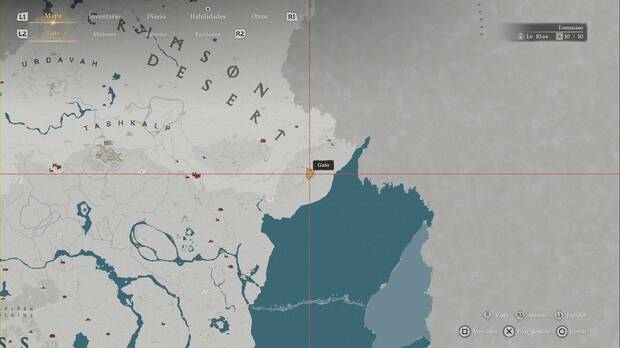 Crimson Desert - Infortunio, ubicaci�n de la Cima de la Abundancia