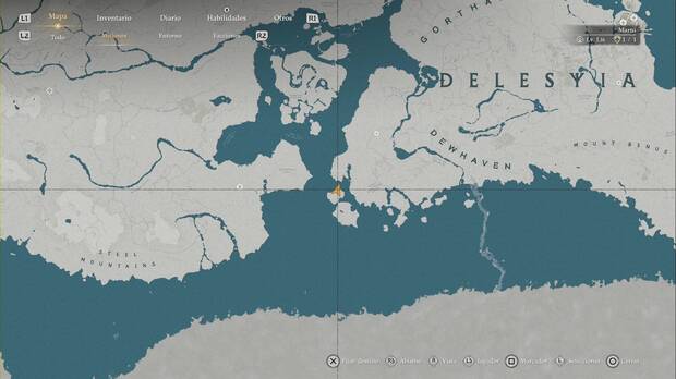 Crimson Desert - Infortunio, ubicaci�n de El acantilado rocoso que est� sobre el altar