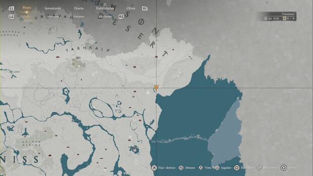 Crimson Desert - Infortunio, ubicaci�n de la Cumbre del Ahorcado