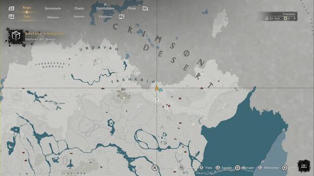 Crimson Desert - Laberinto, Laberinto de la aldea del Amanecer Carmes�, ubicaci�n