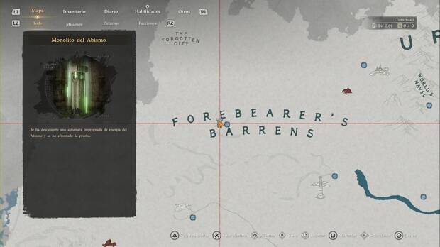 Crimson Desert - Infortunio, ubicaci�n de la Colina de la Aflicci�n