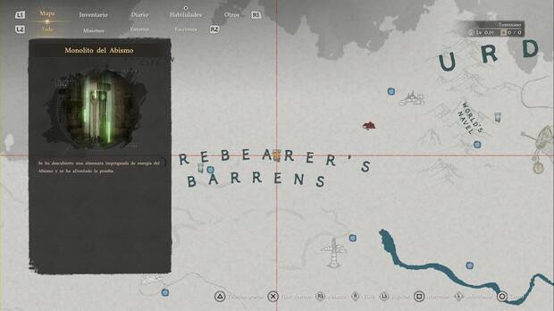 Crimson Desert - Infortunio, ubicaci�n de Prueba de las Escamas de Arena