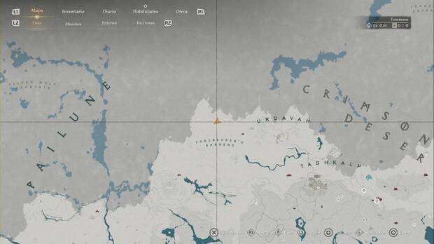 Crimson Desert - Infortunio, ubicaci�n del Legado de las ruinas