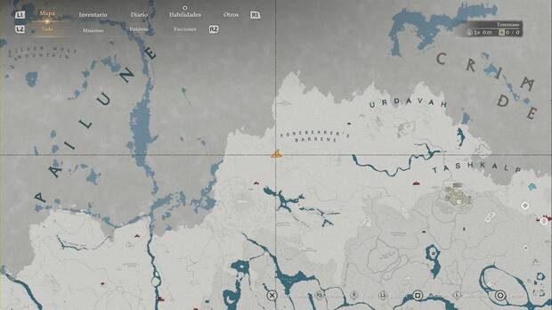 Crimson Desert - Infortunio, ubicaci�n del Pico de la Aflicci�n