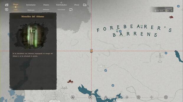 Crimson Desert - Infortunio, ubicaci�n del Pico de la Aflicci�n