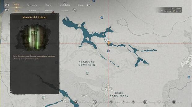 Crimson Desert - Laberinto, Laberinto del desierto de las Tierras Humeantes, ubicaci�n