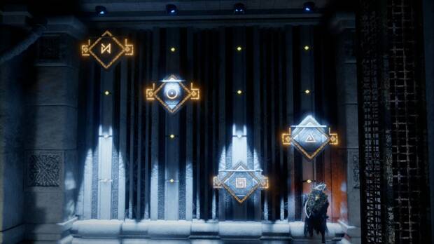 Crimson Desert - Chapitel de las Estrellas, posici�n correcta de las placas de la pared del Chapitel de las Estrellas