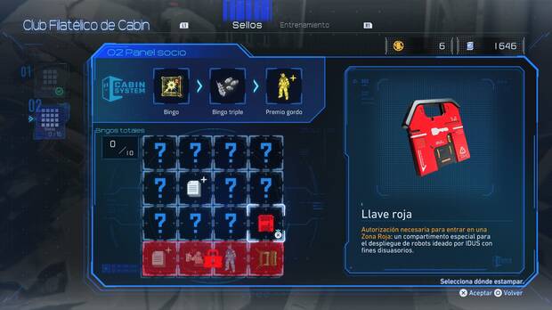 Pragmata - C�mo conseguir llaves rojas en los paneles de sellos de Cabin