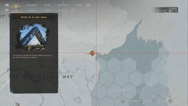 Crimson Desert - Desafíos de Abismo, Verdad Reseca; ruta aérea del Altar Olvidado