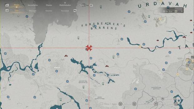 Crimson Desert - Desaf�os de Nuevo Poder, ubicaci�n de la zona donde aparece la Reina Rocangrejo de bismuto