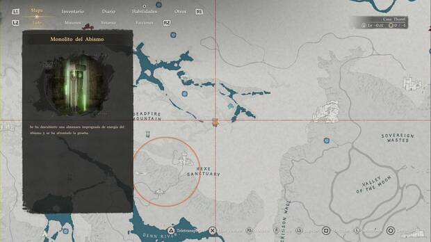 Crimson Desert - Ruinas ancestrales, ubicaci�n de las Ruinas de las Tierras Humeantes