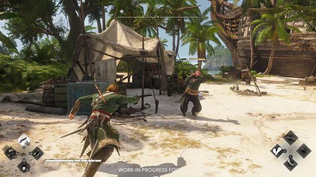 Imagen con gameplay de Assassin�s Creed Black Flag Resynced