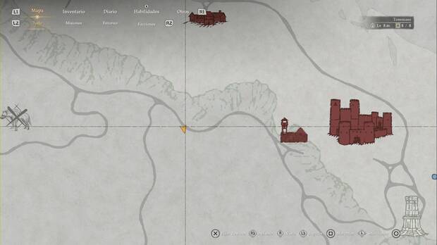 Crimson Desert - Desaf�os de Al l�mite de la ley, ubicaci�n de Mano que roza a todos