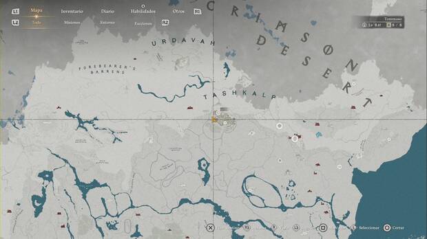 Crimson Desert - Desaf�os de Ca��n, ubicaci�n de Andanada de ca��n V