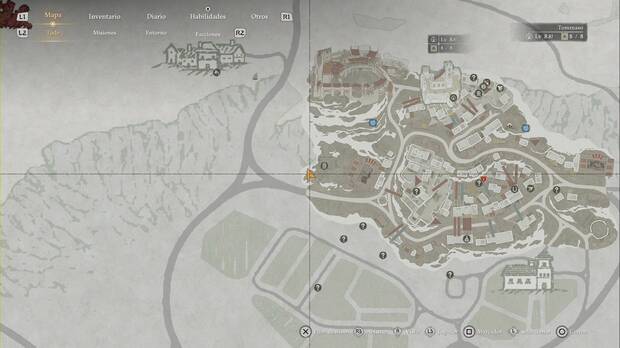 Crimson Desert - Desaf�os de Ca��n, ubicaci�n de Andanada de ca��n V