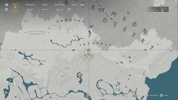 Crimson Desert - Desaf�os de Batalla, ubicaci�n de Hundimiento del fuerte