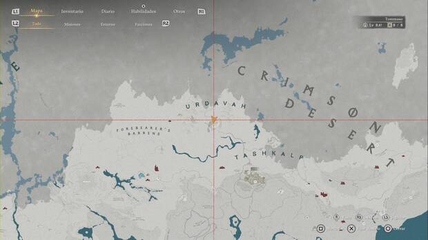 Crimson Desert - Desaf�os, ubicaci�n de Contracorriente