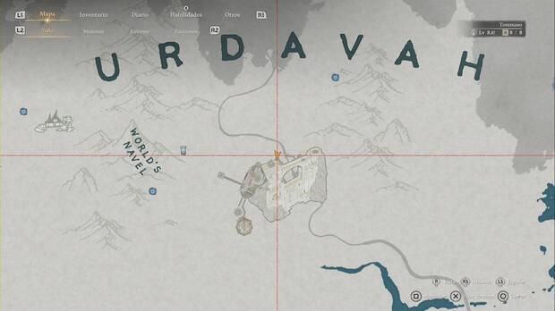 Crimson Desert - Desaf�os, ubicaci�n de Contracorriente