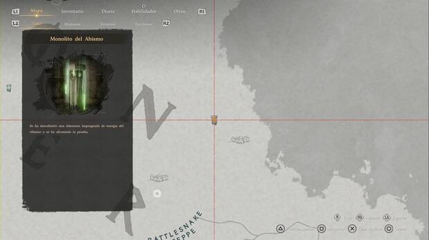 Crimson Desert - Infortunio, ubicaci�n de Arena abrasadora