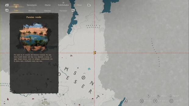 Crimson Desert - Infortunio, Oasis del desierto