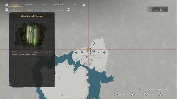 Crimson Desert - Infortunio, ubicaci�n de Acantilado de Arenablanca