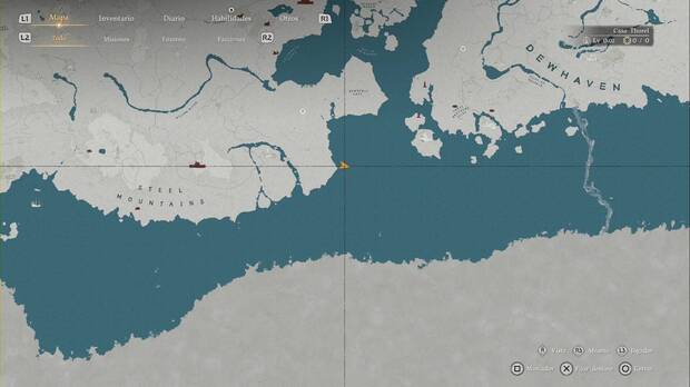 Crimson Desert - Infortunio, ubicaci�n de Una roca desgastada por el viento oce�nico