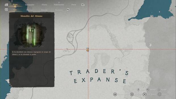 Crimson Desert - Infortunio, ubicaci�n del Acantilado del Olvido