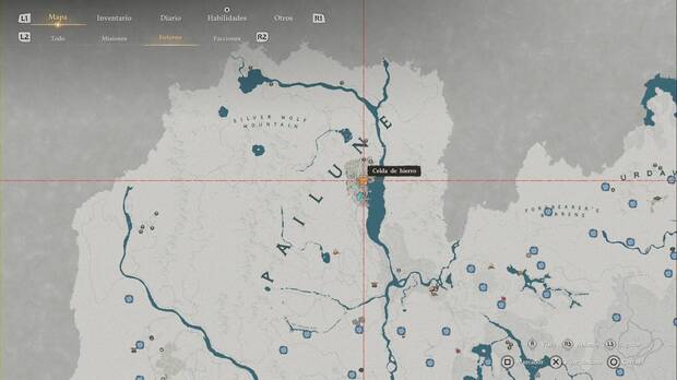 Crimson Desrt - Campanas, ubicaci�n de la campana de Pailune